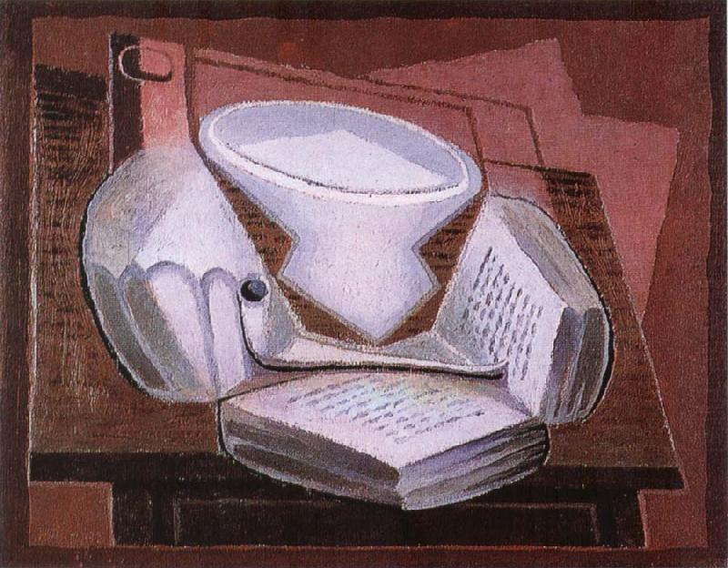 The Pipe on the book, Juan Gris